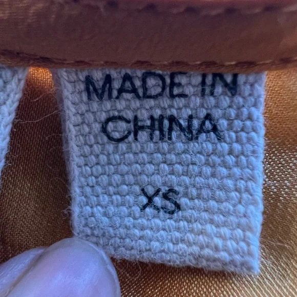 ANTHROPOLOGIE DOLAN Alvia mustard yellow peasant Embroidered top Women’s XS - Picture 8 of 12